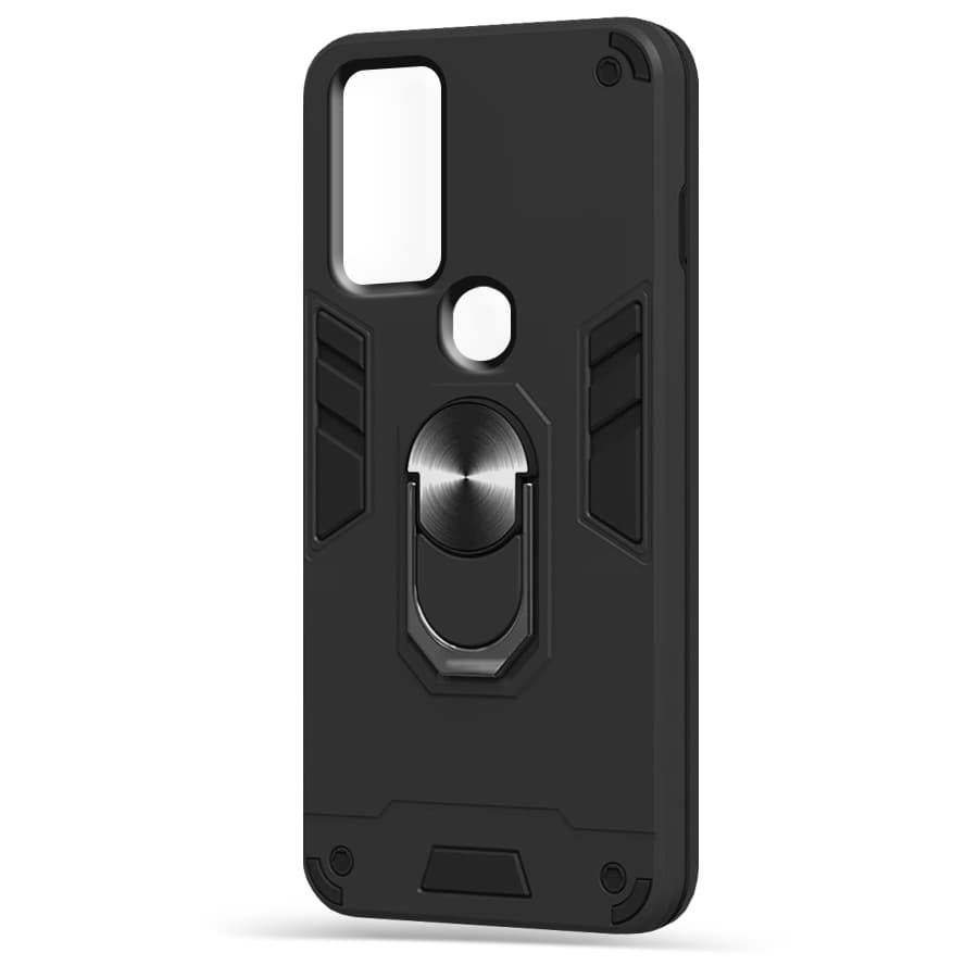 Husa spate pentru Samsung Galaxy M31 - Hybrid Case Stand Negru