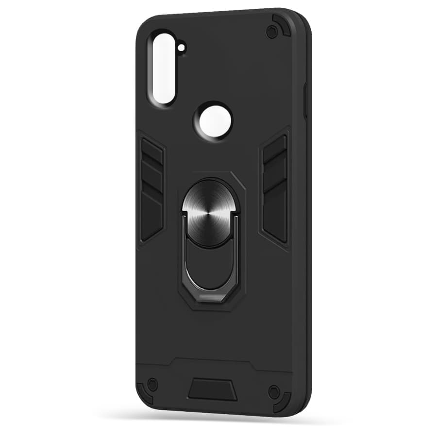 Husa spate pentru Samsung Galaxy A11 - Hybrid Case Stand Negru