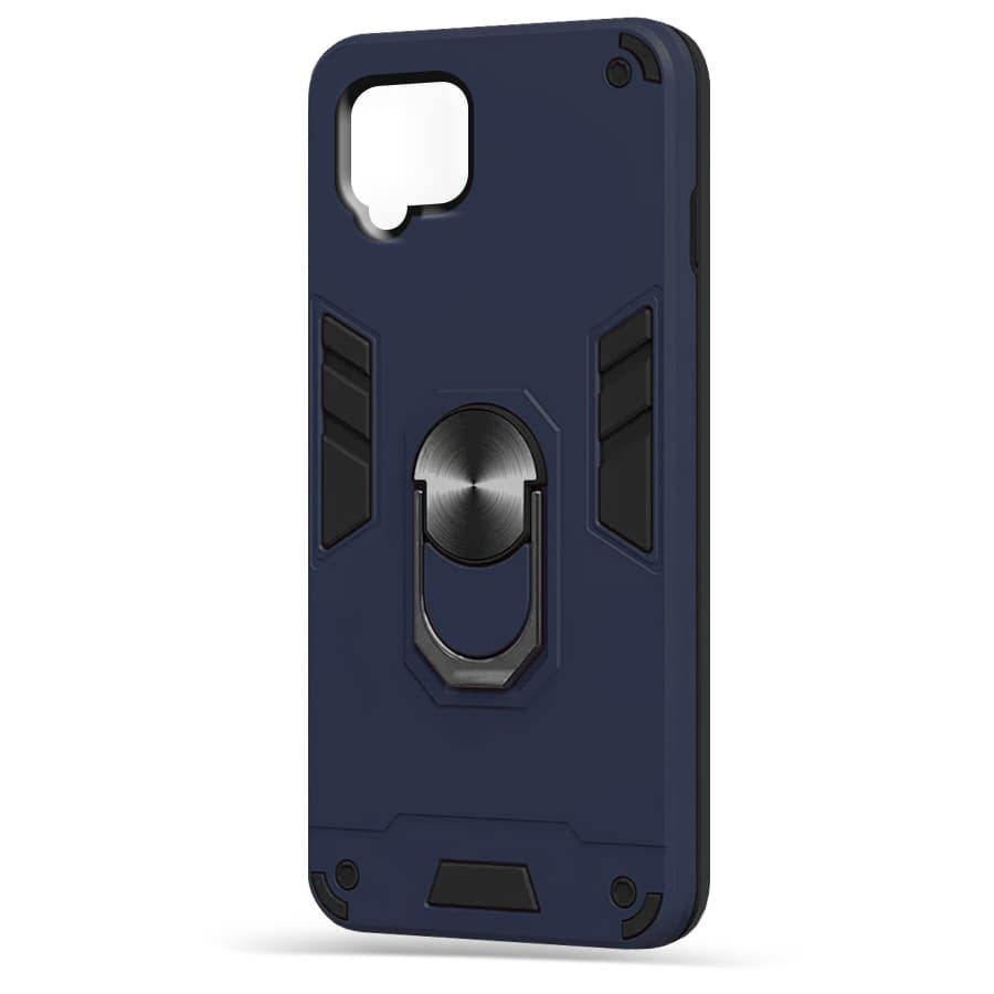 Husa spate pentru Samsung Galaxy A42 5G - Hybrid Case Stand Albastru