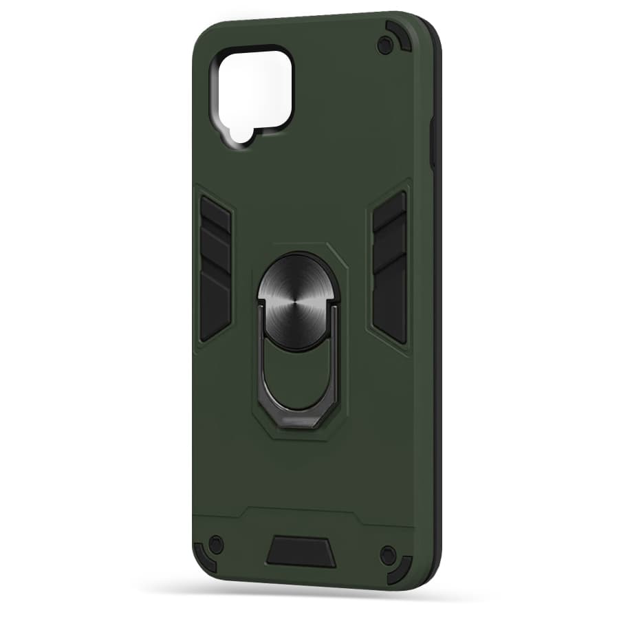 Husa spate pentru Samsung Galaxy A42 5G - Hybrid Case Stand Army