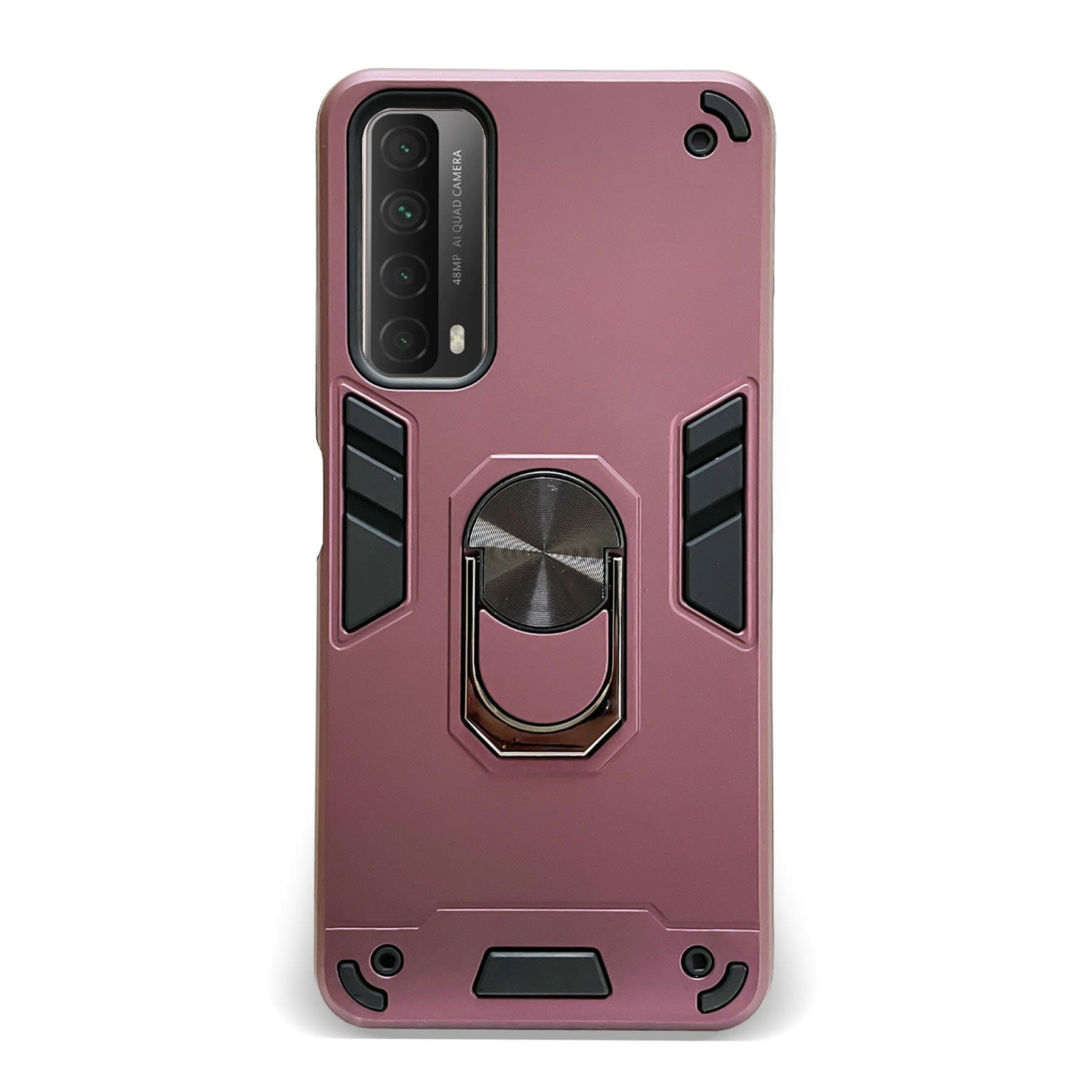 Husa spate pentru Huawei P Smart 2021 - Hybrid Case Stand Visiniu