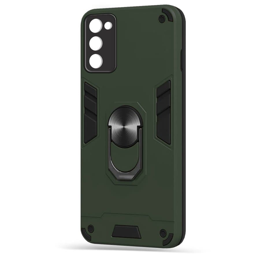 Husa spate pentru Samsung Galaxy S20 FE - Hybrid Case Stand Army