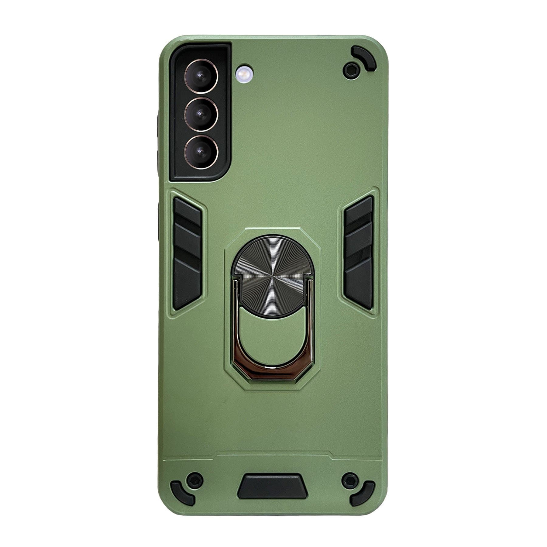Husa spate pentru Samsung Galaxy S21 Plus - Hybrid Case Stand Verde