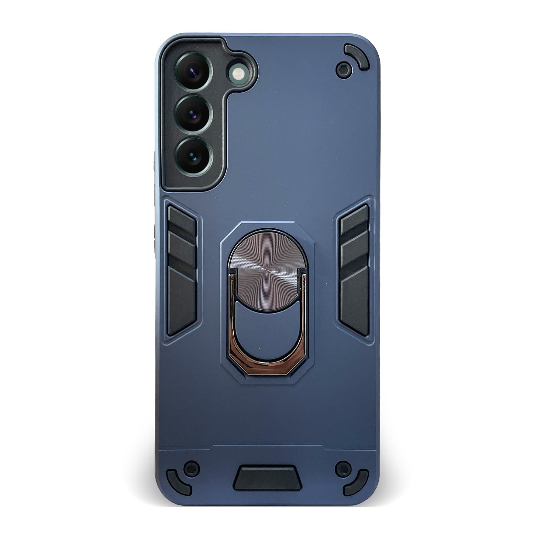 Husa spate pentru Samsung Galaxy S22 - Hybrid Case Stand Albastru