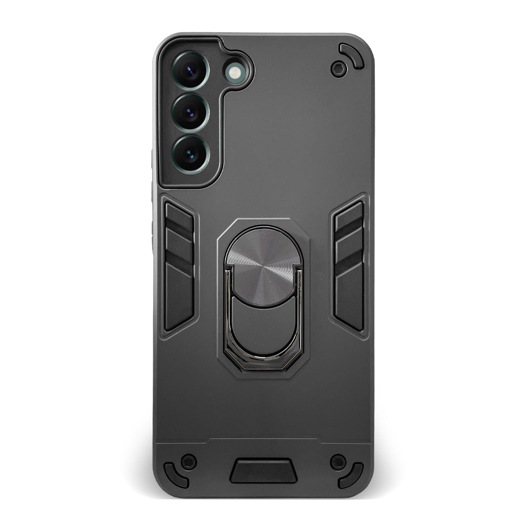 Husa spate pentru Samsung Galaxy S22 - Hybrid Case Stand Negru