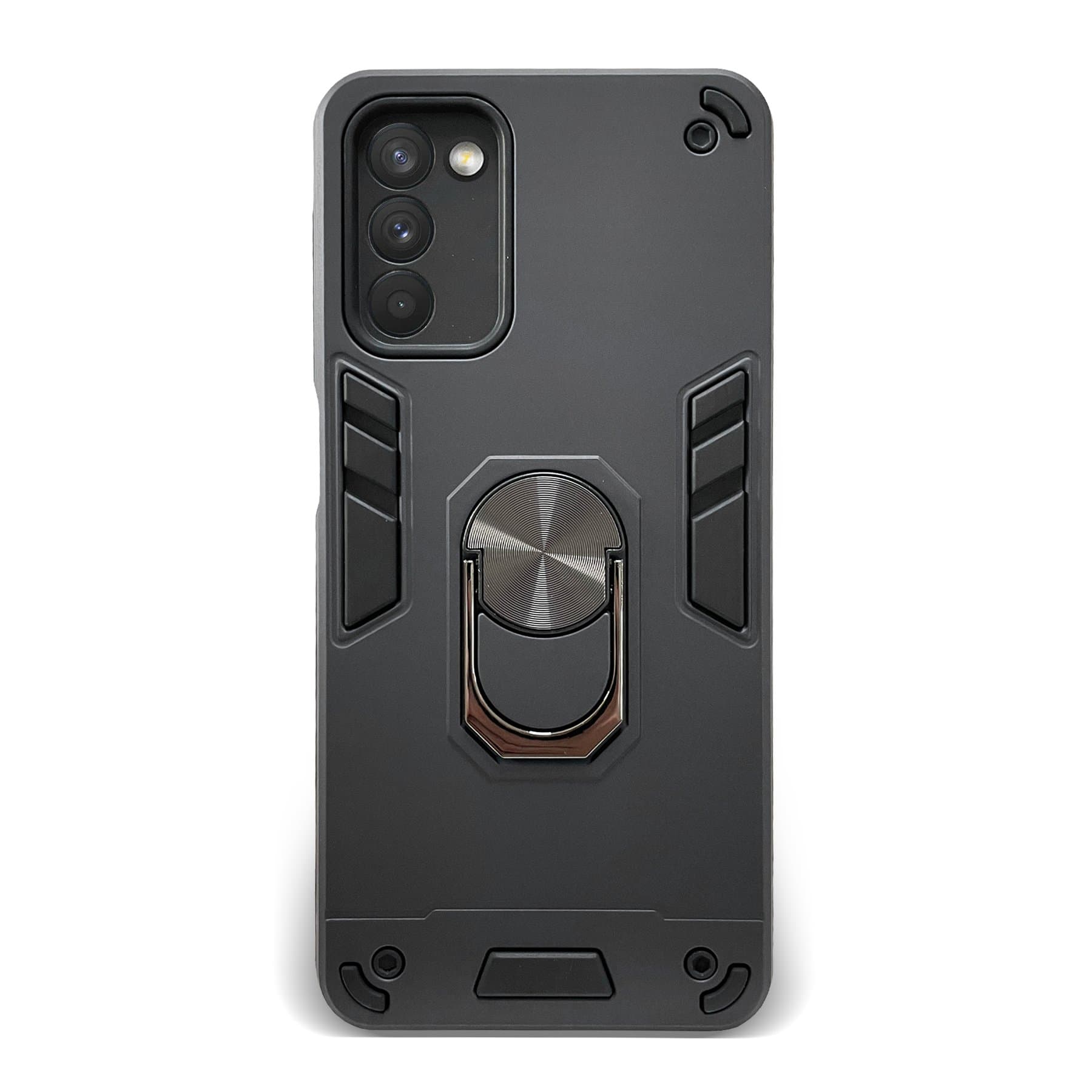 Husa spate pentru Samsung Galaxy A03S - Hybrid Case Stand Negru