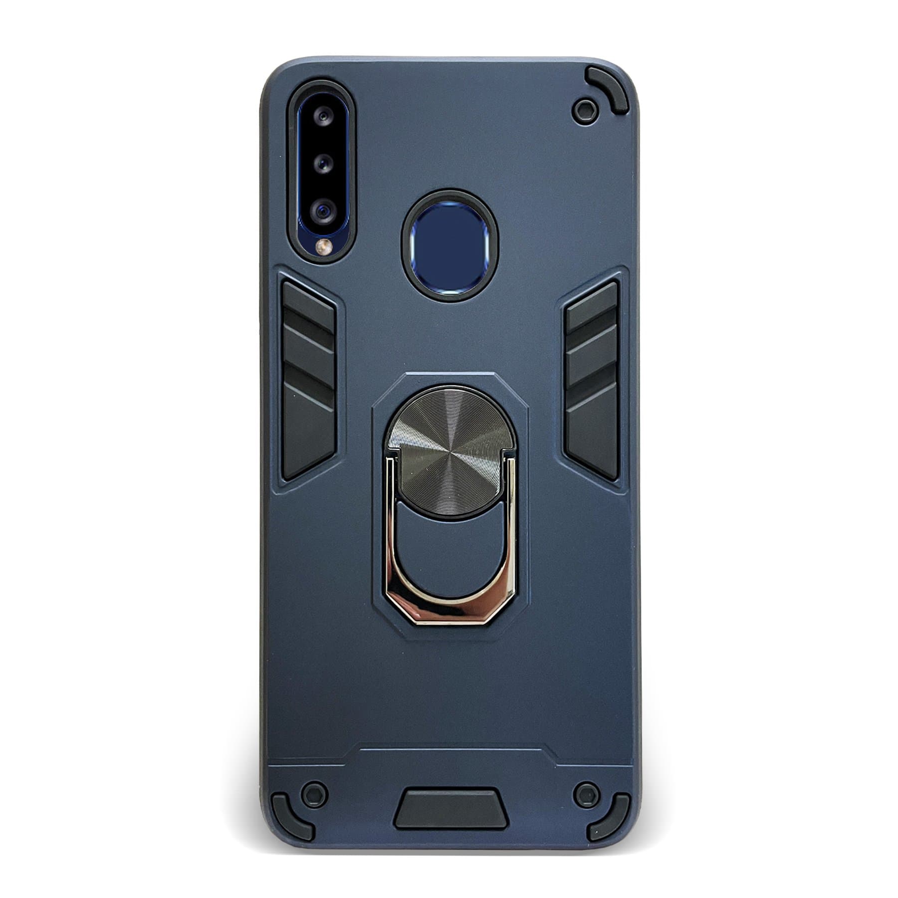 Husa spate pentru Samsung Galaxy A20s - Hybrid Case Stand Albastru