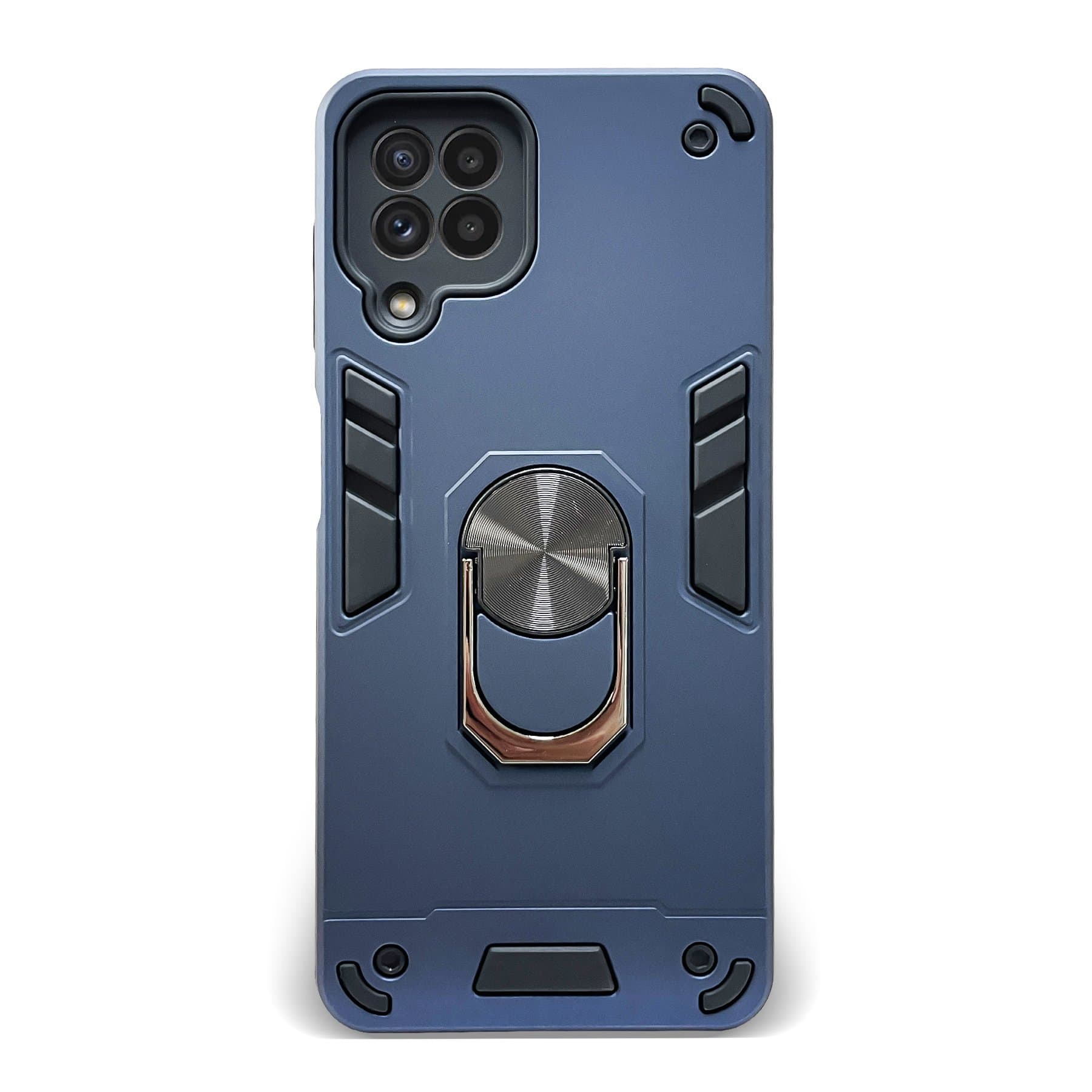 Husa spate pentru Samsung Galaxy A22 - Hybrid Case Stand Albastru
