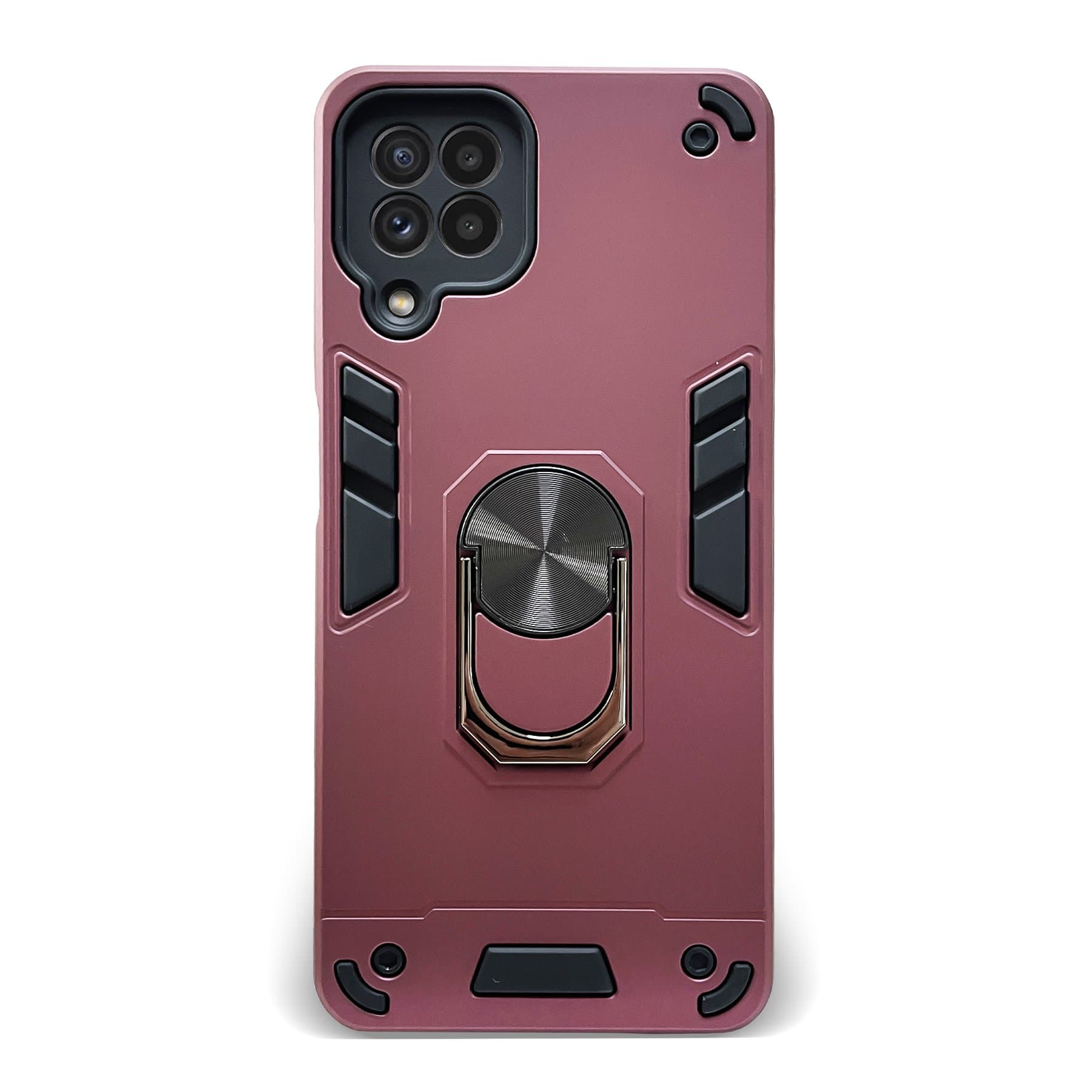 Husa spate pentru Samsung Galaxy A22 - Hybrid Case Stand Visiniu