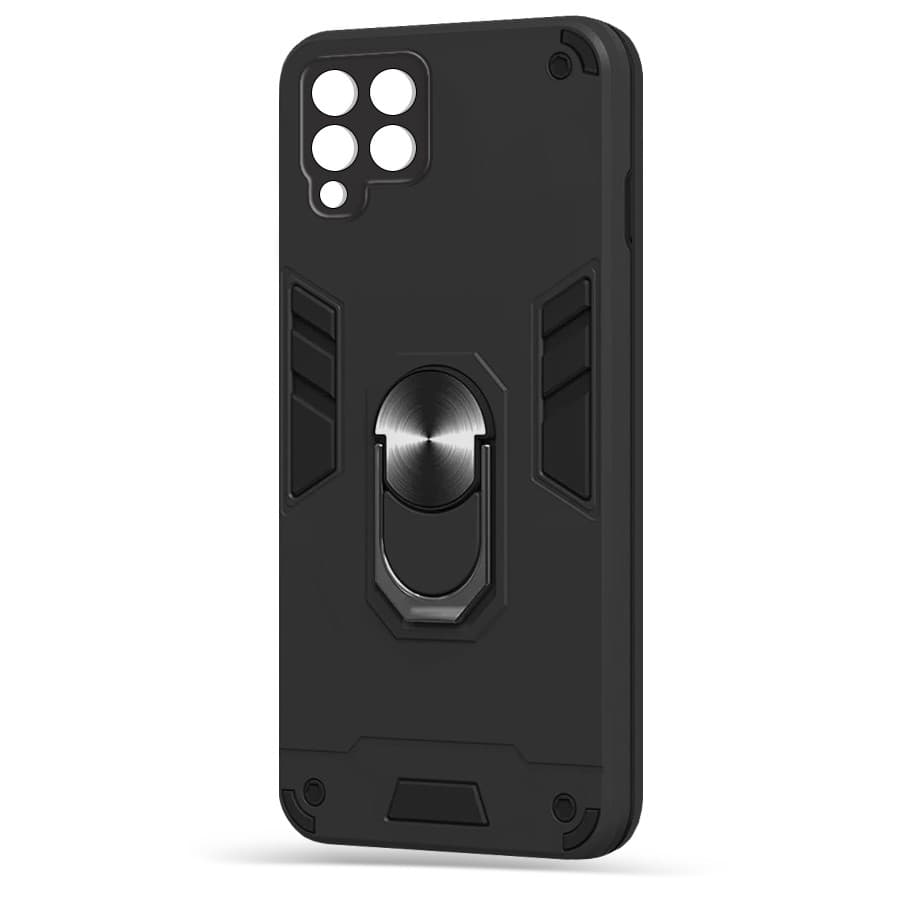 Husa spate pentru Samsung Galaxy A42 5G - Hybrid Case Stand Negru