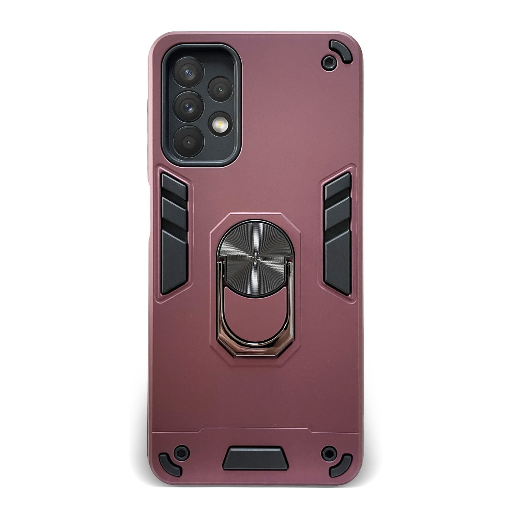 Husa spate pentru Samsung Galaxy A13 - Hybrid Case Stand Visiniu