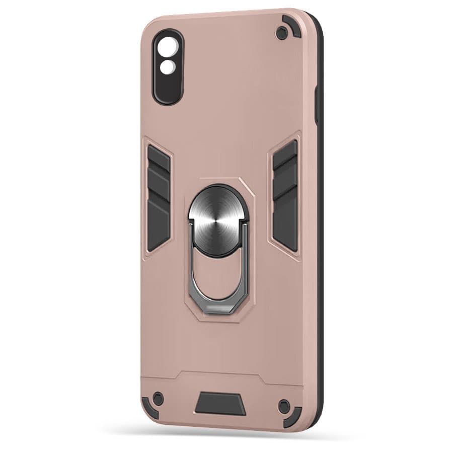 Husa spate pentru Xiaomi Redmi 9A - Hybrid Case Stand Roz
