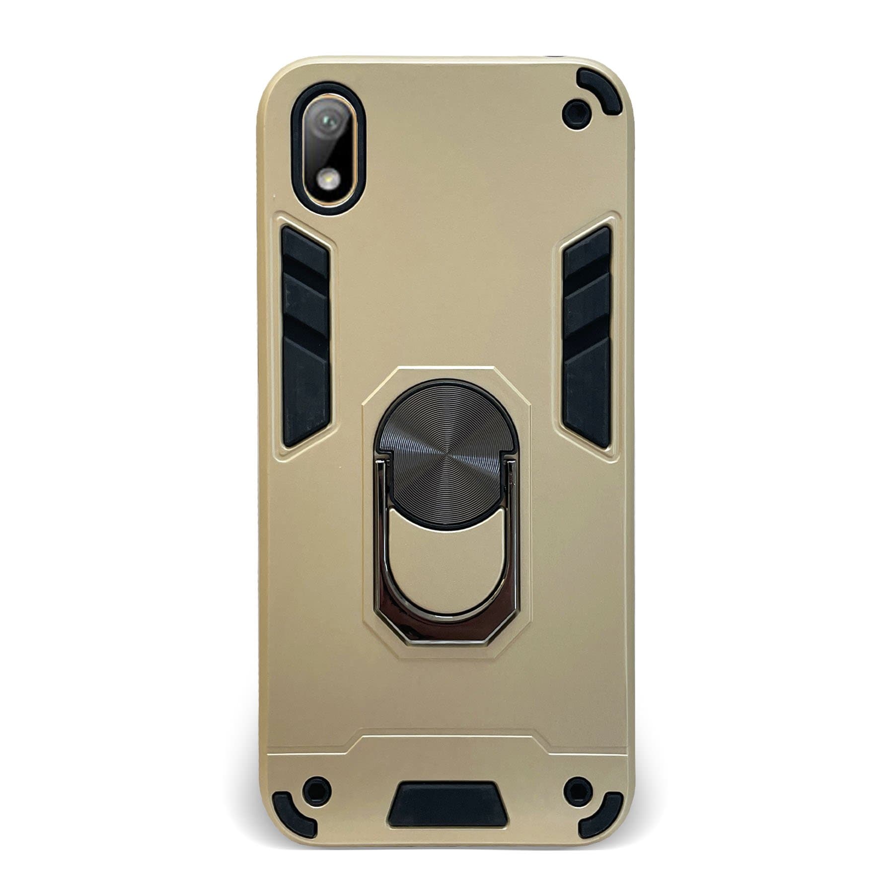 Husa spate pentru Huawei Y5 2019 - Hybrid Case Stand Gold