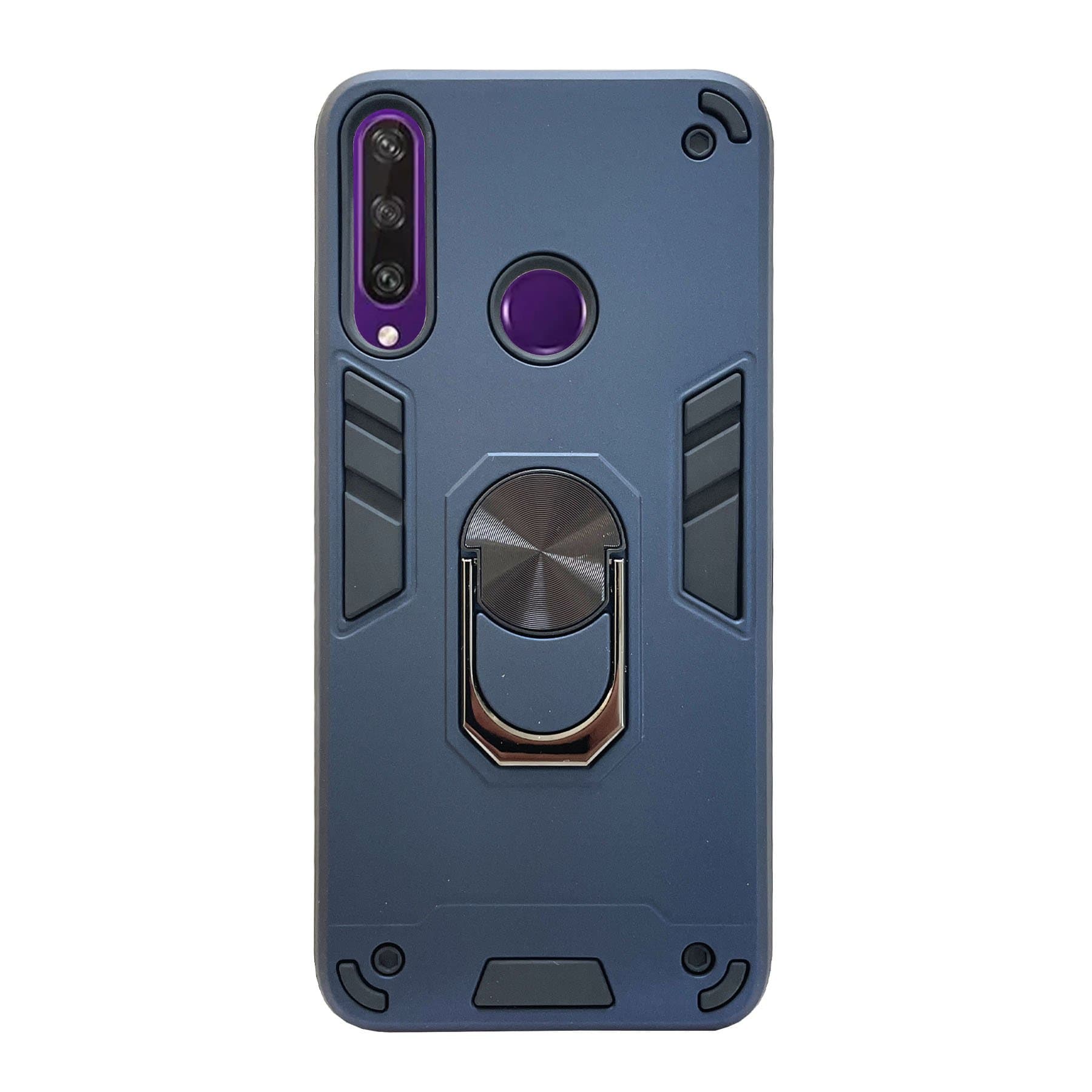 Husa spate pentru Huawei Y6P - Hybrid Case Stand Albastru