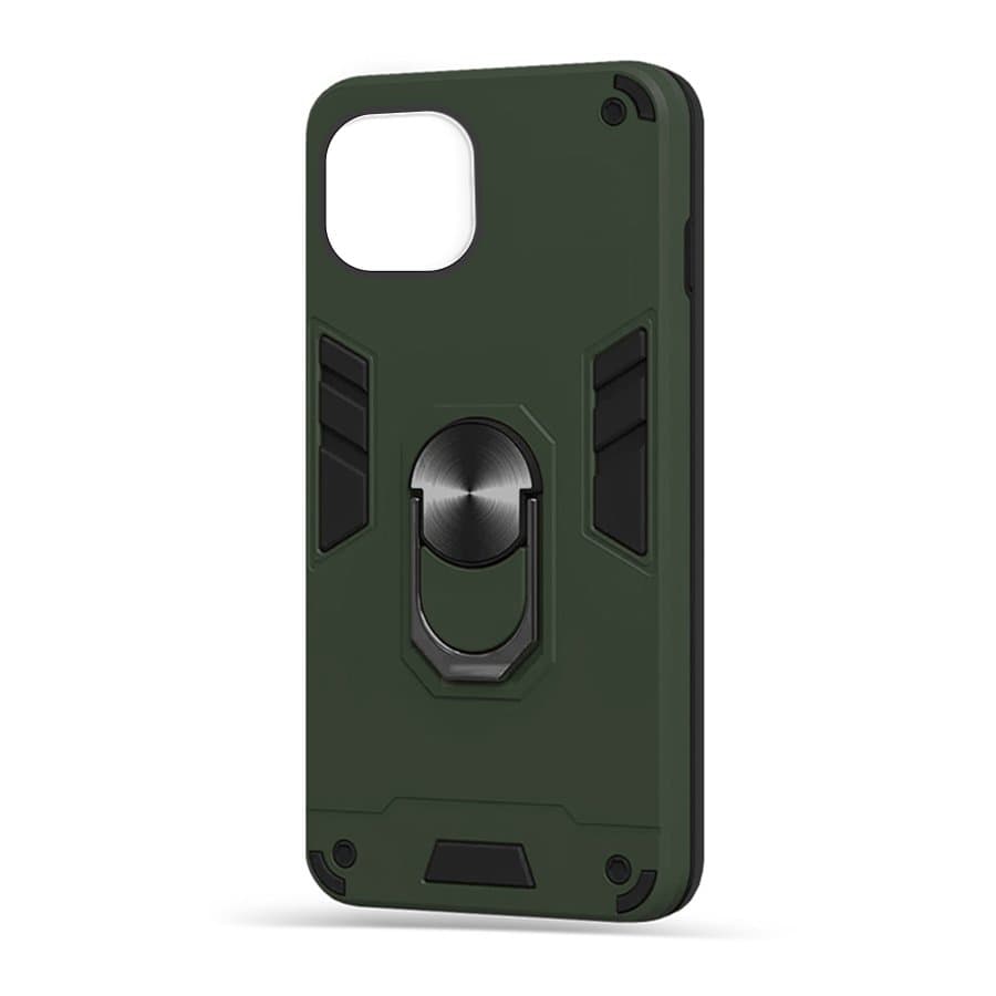 Husa spate pentru iPhone 14 - Hybrid Case Stand Army