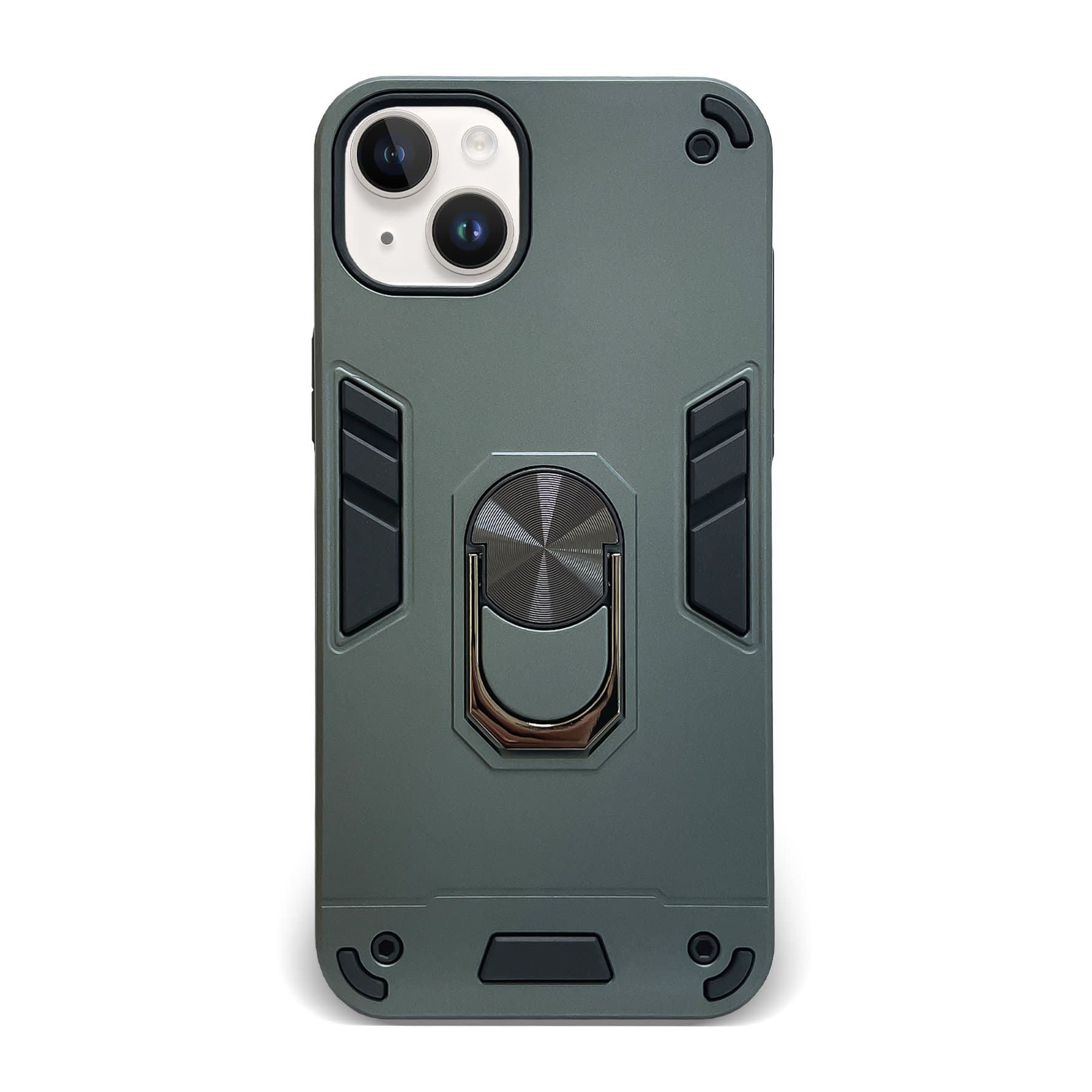 Husa spate pentru iPhone 14 Plus - Hybrid Case Stand Gri