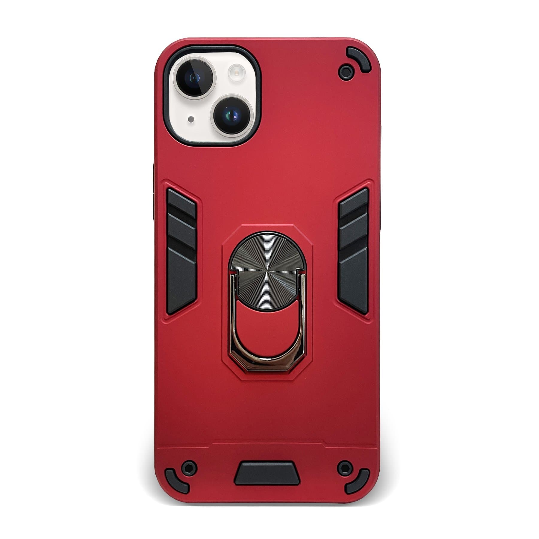 Husa spate pentru iPhone 14 Plus - Hybrid Case Stand Rosu
