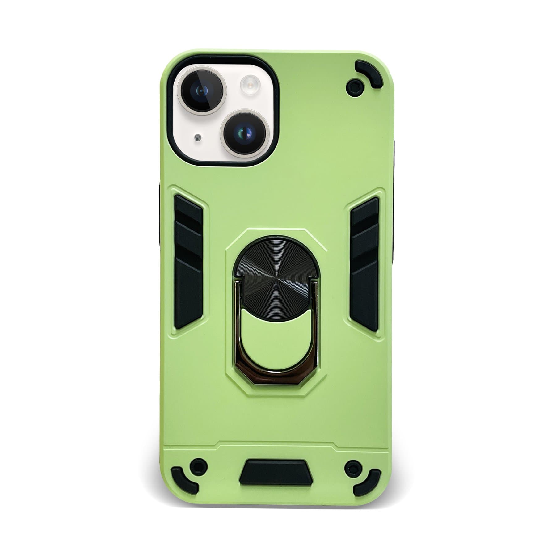 Husa spate pentru iPhone 14 - Hybrid Case Stand Verde Crud