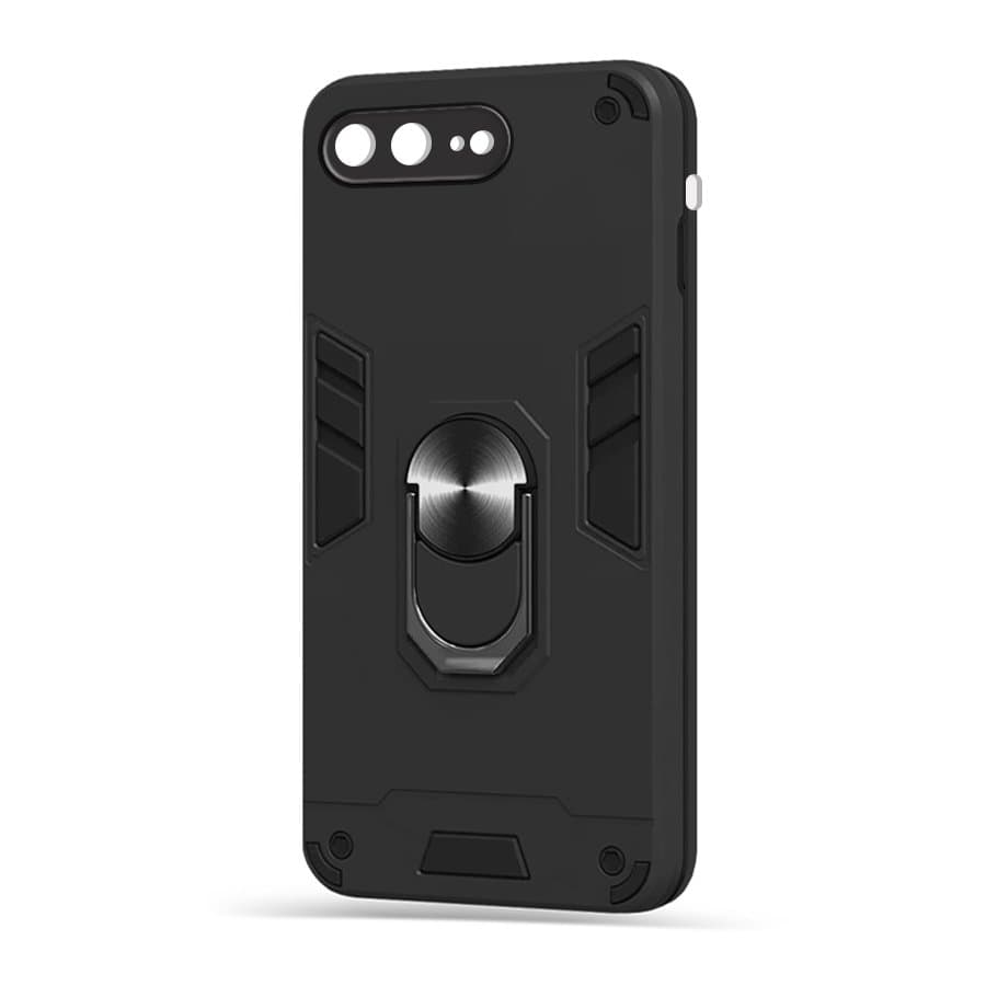 Husa spate pentru iPhone 7 Plus - Hybrid Case Stand Negru