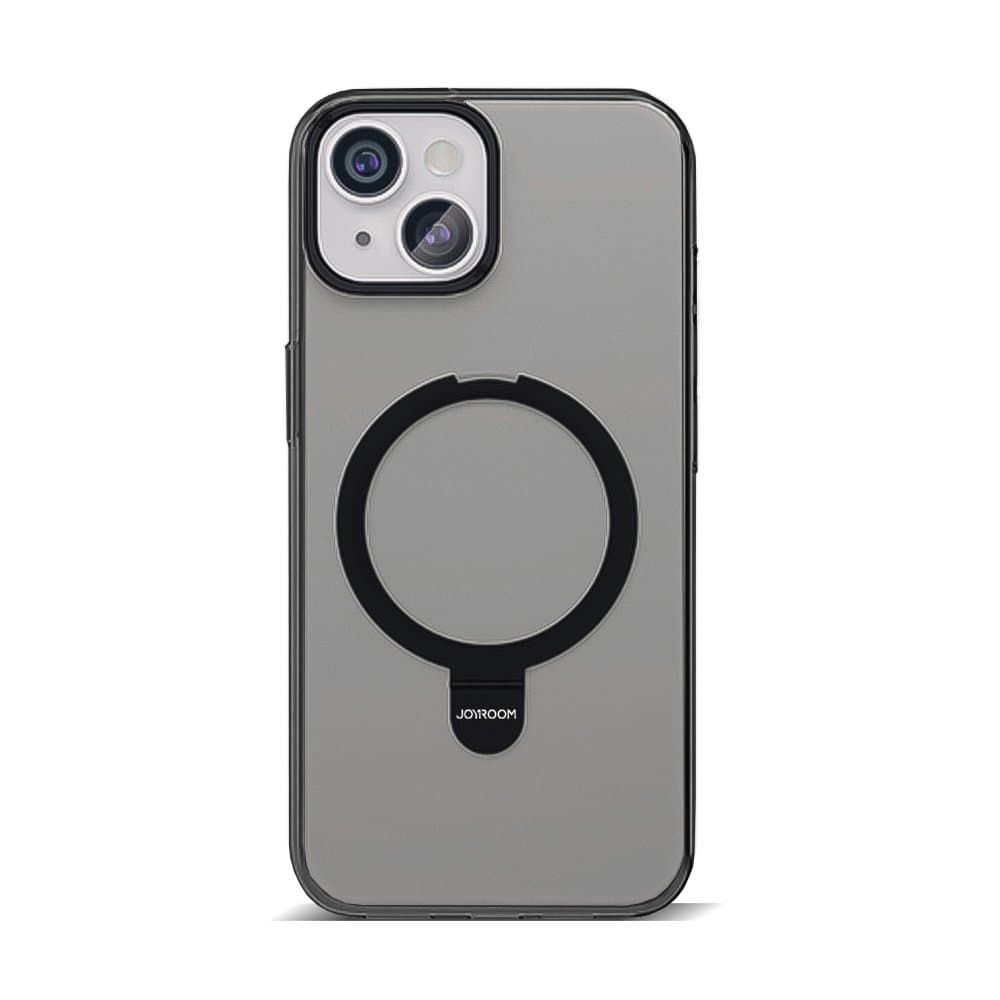 Husa spate pentru iPhone 15 - Joyroom Magsafe transparent black
