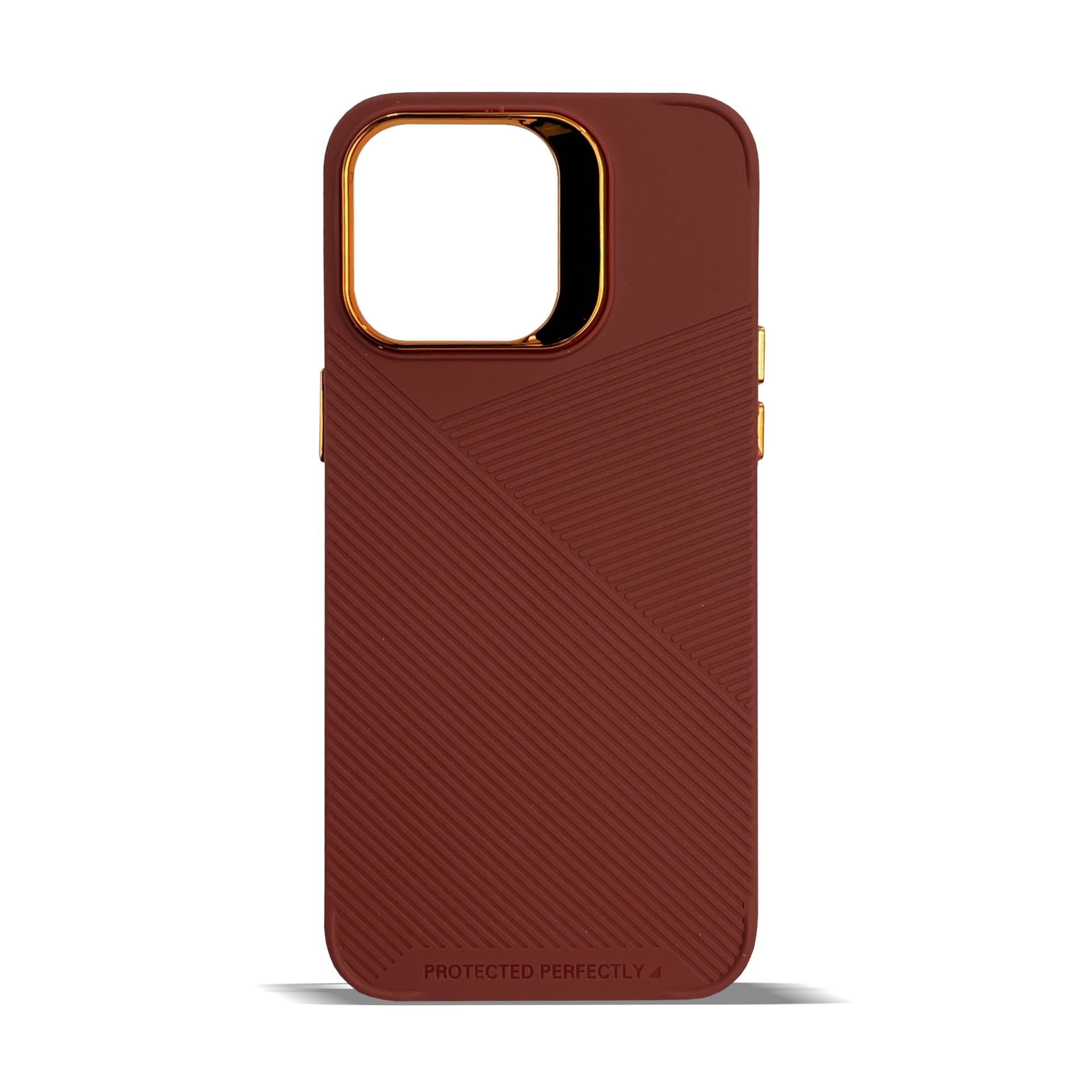 Husa spate pentru iPhone 14 Pro Max - Lines Case Visiniu