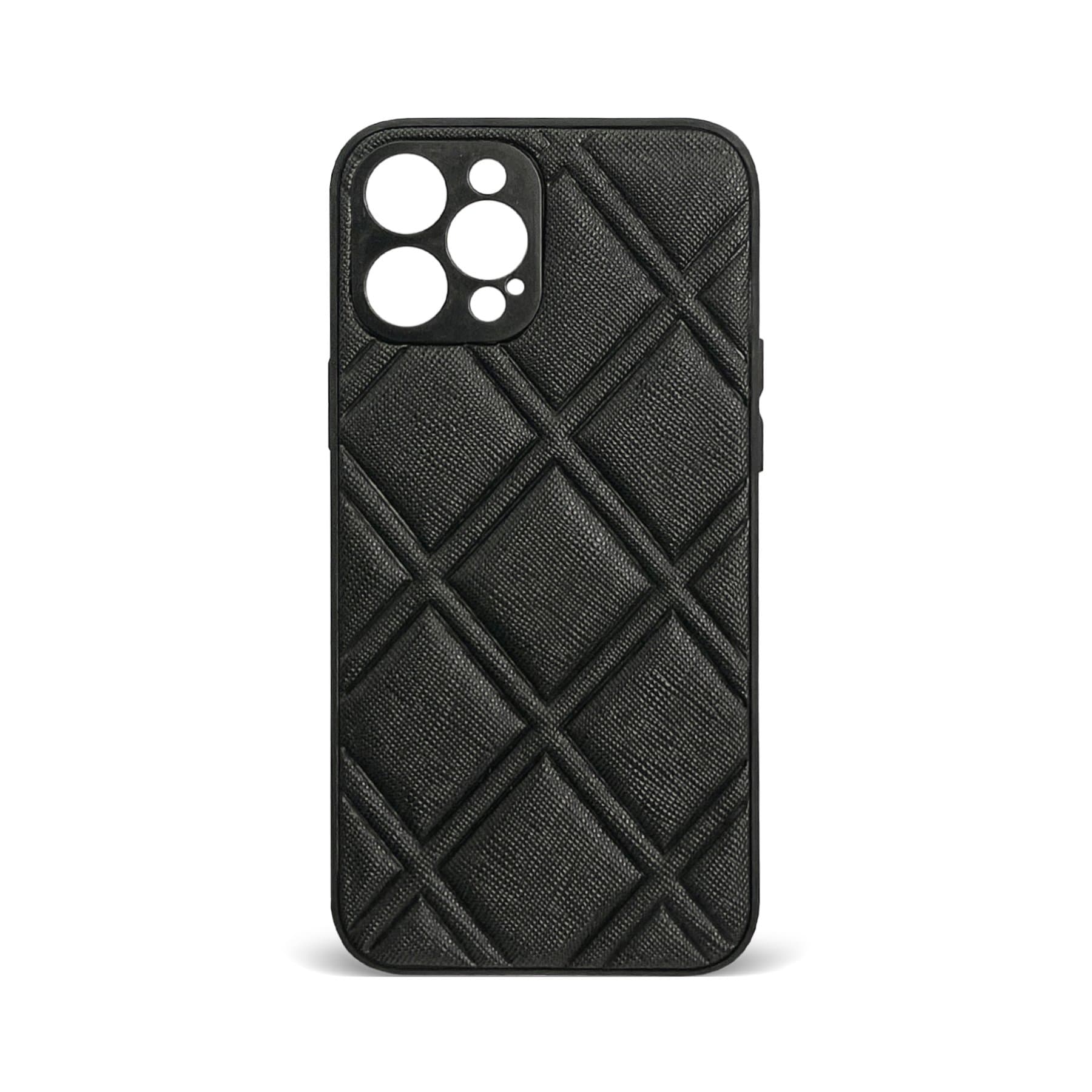 Husa spate pentru iPhone 12 Pro Max - Puffer Case Black