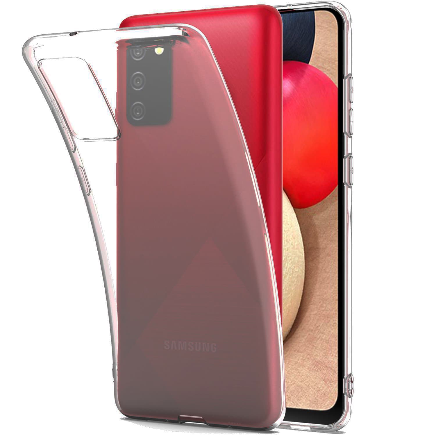 Husa spate pentru Samsung Galaxy A02S - TPU Transparent
