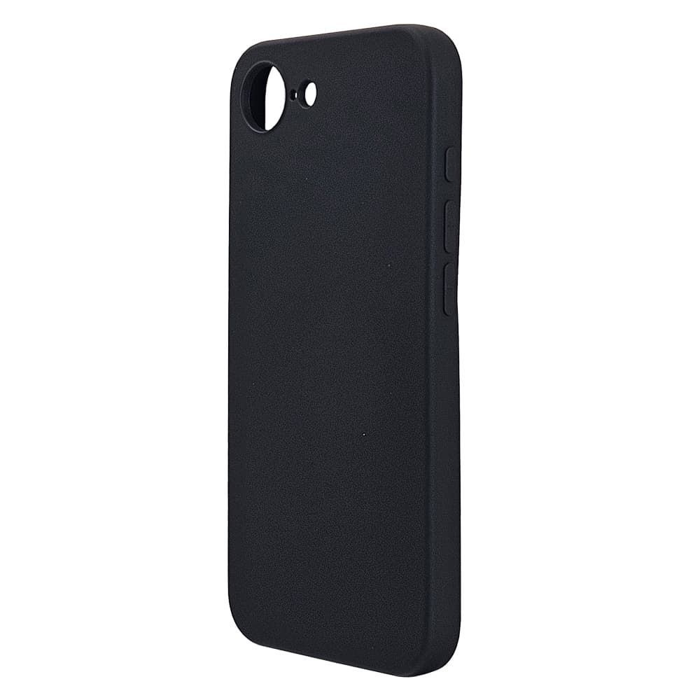 Husa spate pentru iPhone 16e Silicon Line - Negru