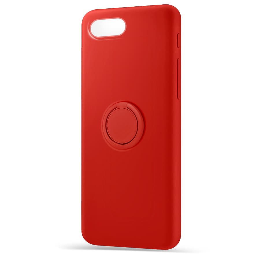 Husa spate pentru Apple iPhone SE 2020 - Silicone Ring Rosu