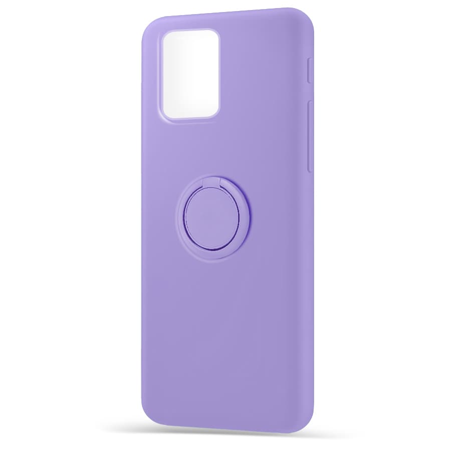 Husa spate pentru Samsung Galaxy A31 - Silicone Ring Mov
