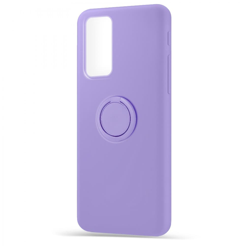 Husa spate pentru Samsung Galaxy S20 FE - Silicone Ring Mov
