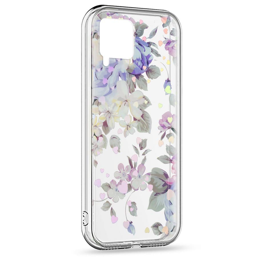 Husa spate pentru Samsung Galaxy A42 5G - Silver Case