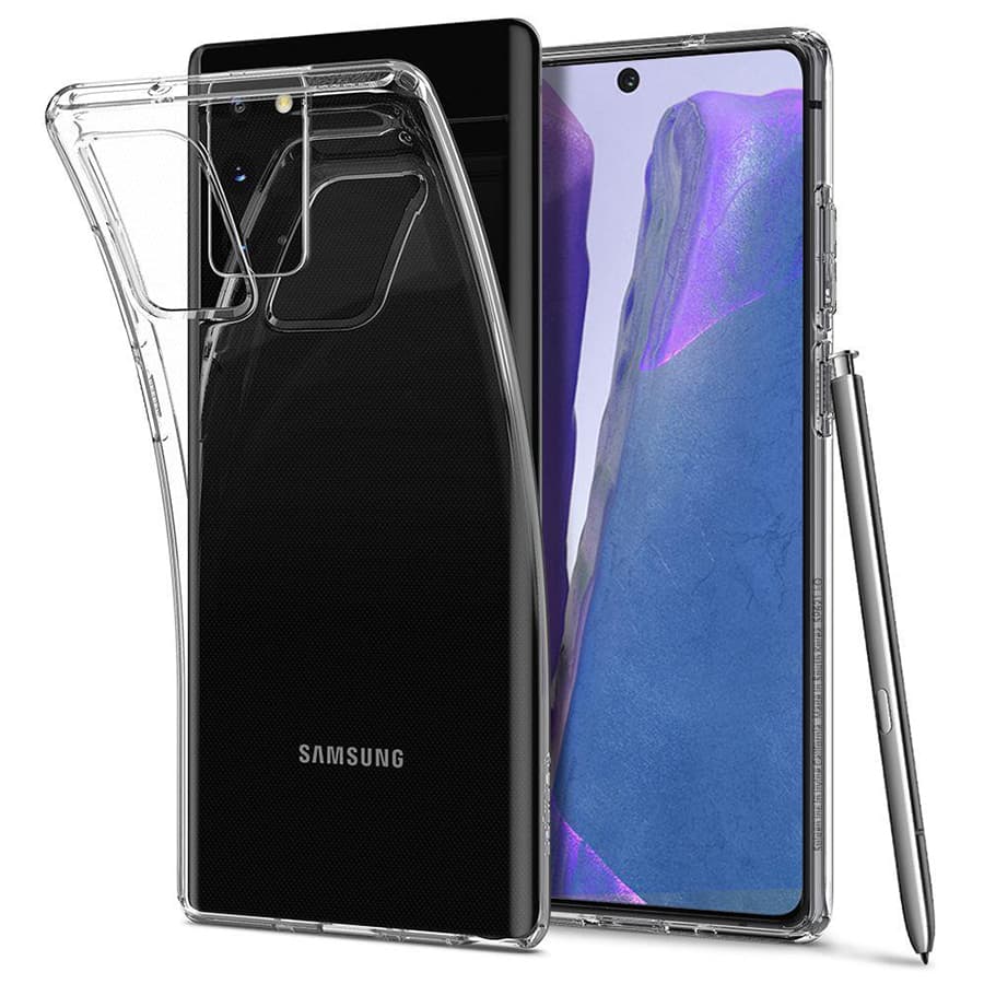 Husa spate pentru Samsung Galaxy Note 20 - Spigen Liquid Crystal