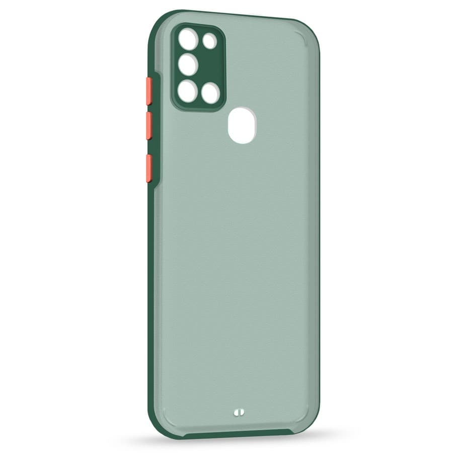 Husa spate pentru Samsung Galaxy A21S - Spring Case Verde