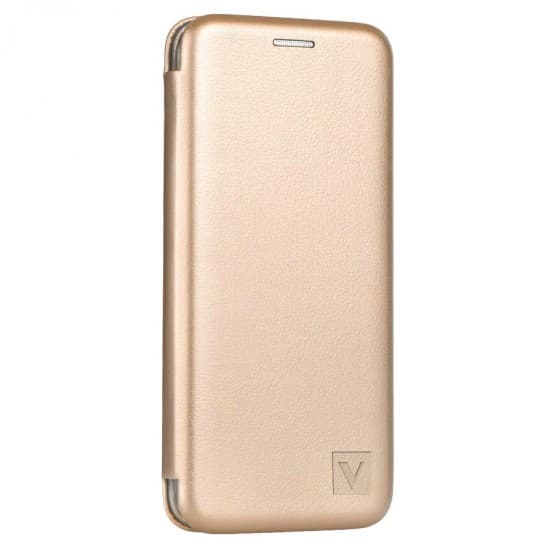 Husa carte pentru Samsung Galaxy A02S - Vennus Case Gold
