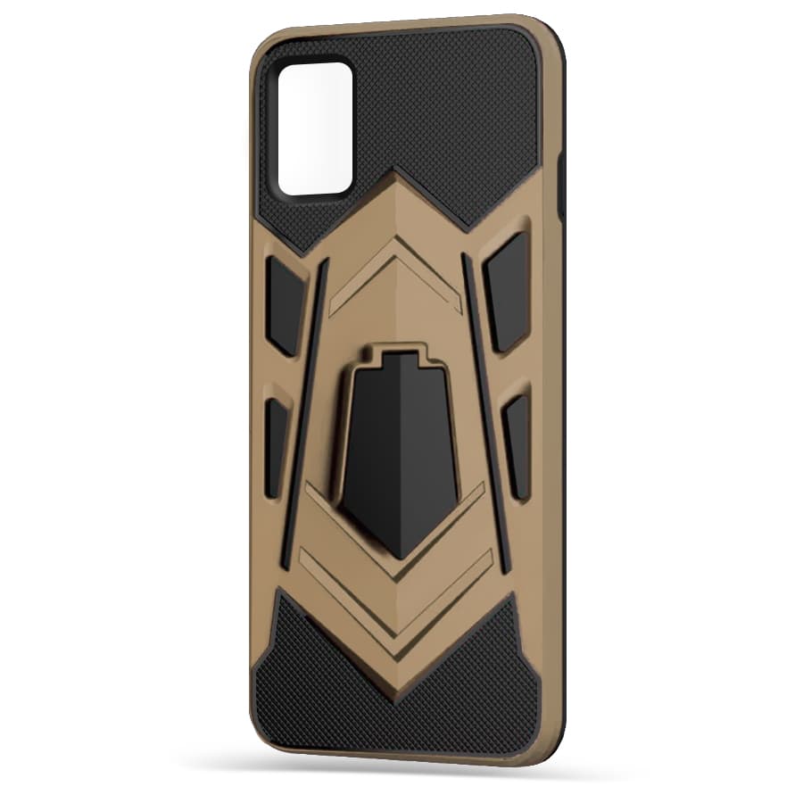 Husa spate pentru Samsung Galaxy A51 - Wolf Case Stand Gold