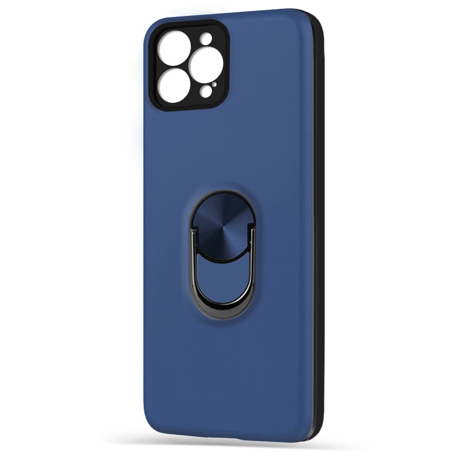 Husa spate pentru iPhone 13 Pro Max - WOOP Ring Case Navy