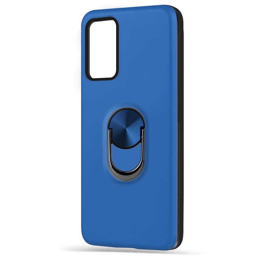 Husa spate pentru Samsung Galaxy S20 FE - WOOP Ring Case Albastru