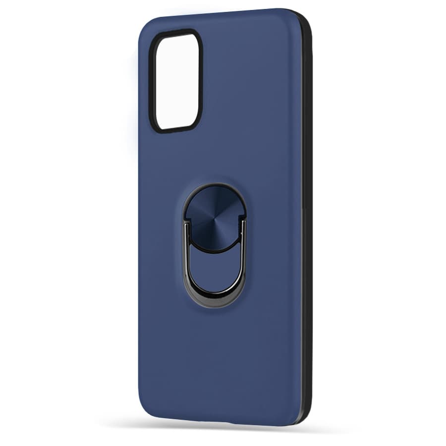 Husa spate pentru Samsung Galaxy A72 - WOOP Ring Case Navy