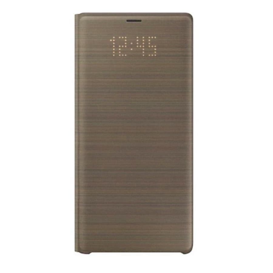 Husa pentru Samsung Galaxy Note 8 - Flip Case Samsung Led View Cover Gold