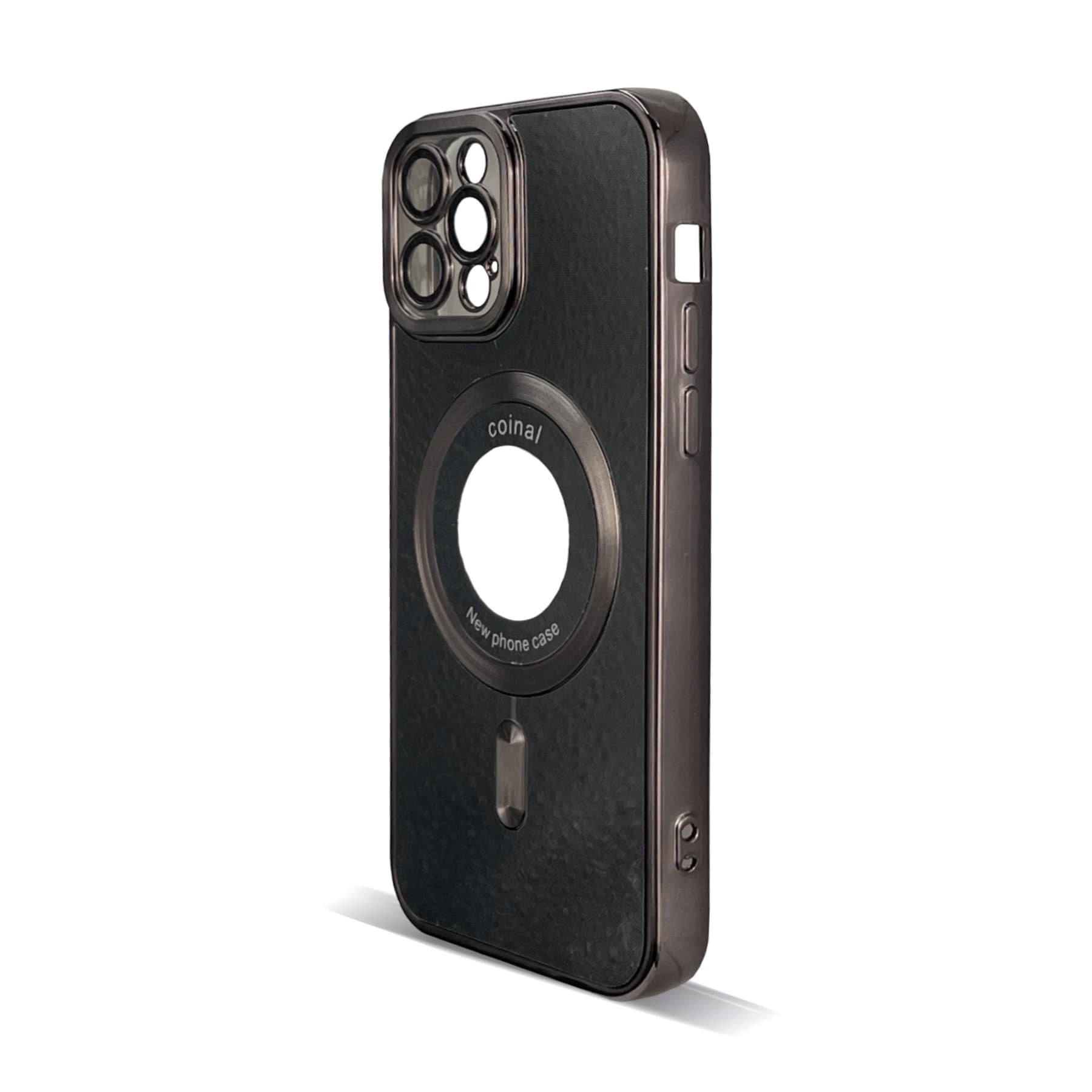 Husa spate pentru iPhone 12 Pro Max - Motor Case Maro cu Negru