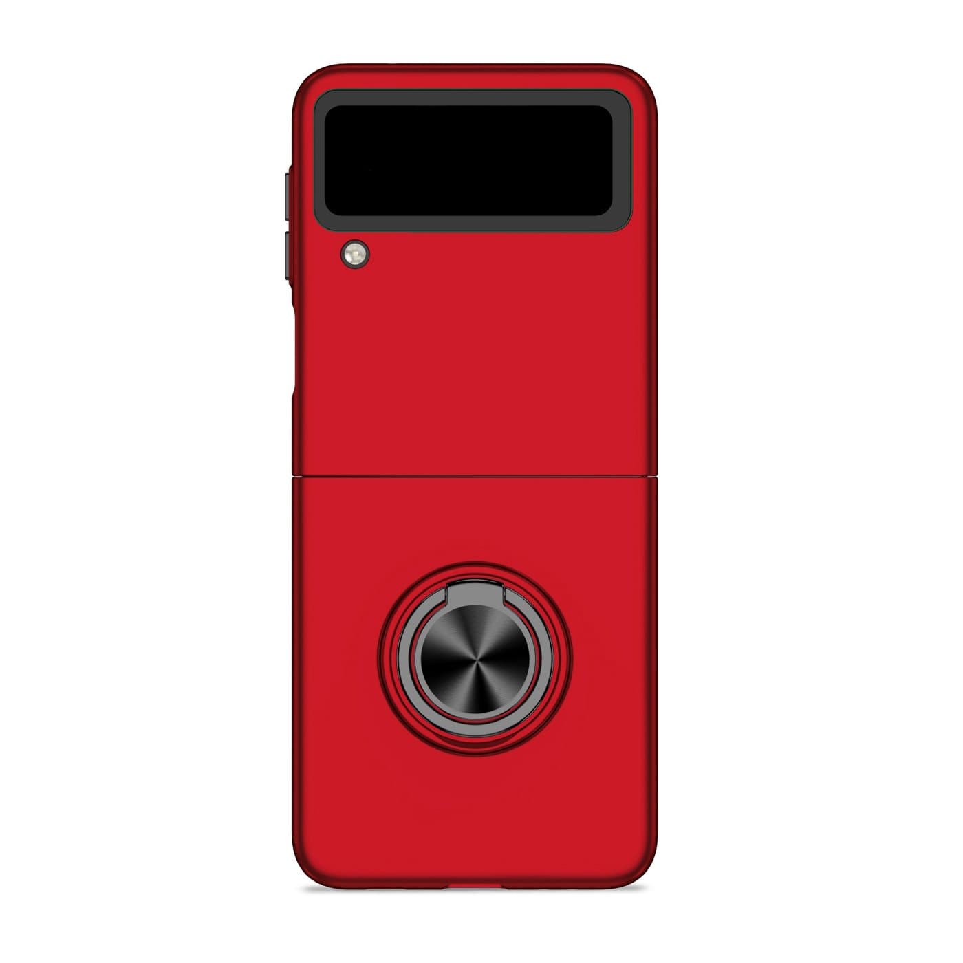 Husa spate pentru Samsung Galaxy Z Flip4 - Ring Slim Case Rosu