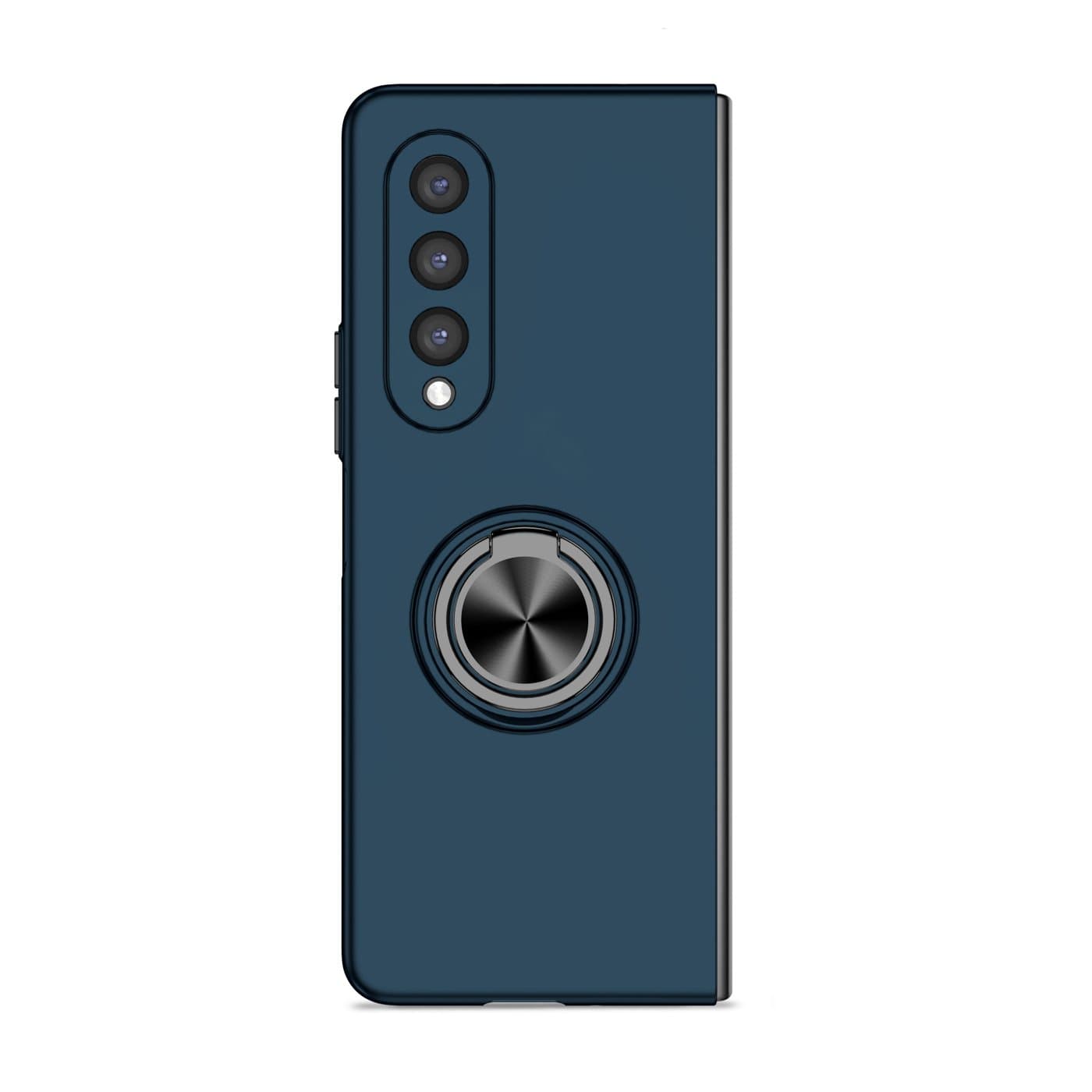 Husa spate pentru Samsung Galaxy Z Fold3 - Ring Slim Case Albastru