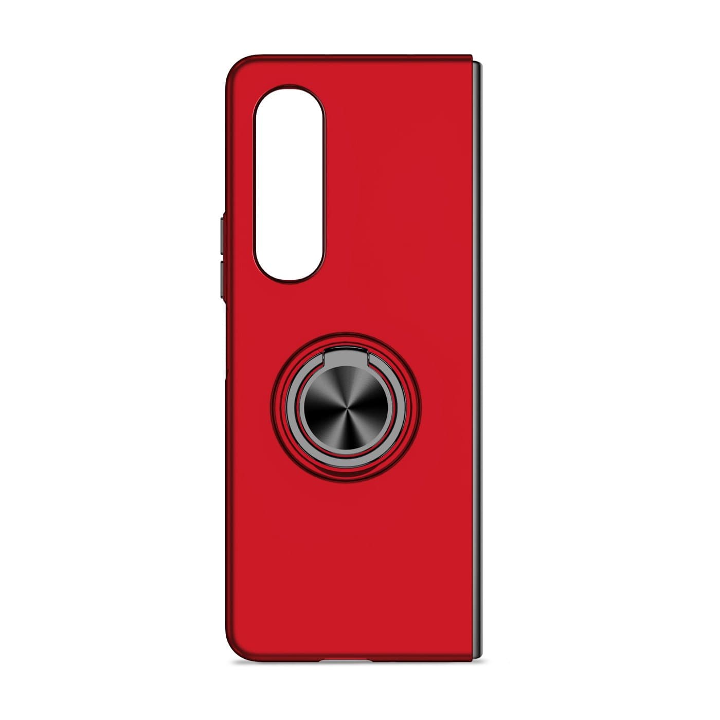 Husa spate pentru Samsung Galaxy Z Fold4 - Ring Slim Case Rosu