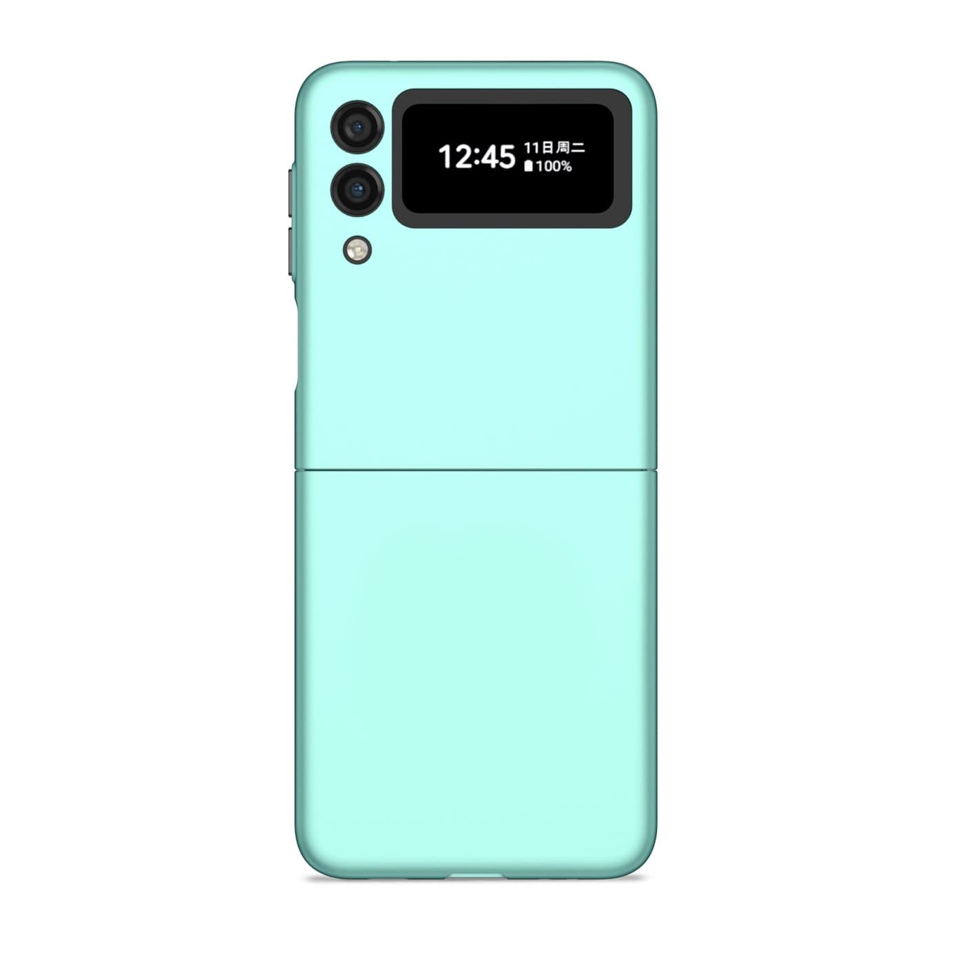 Husa spate pentru Samsung Galaxy Z Flip3 - Slim Case Turcoaz