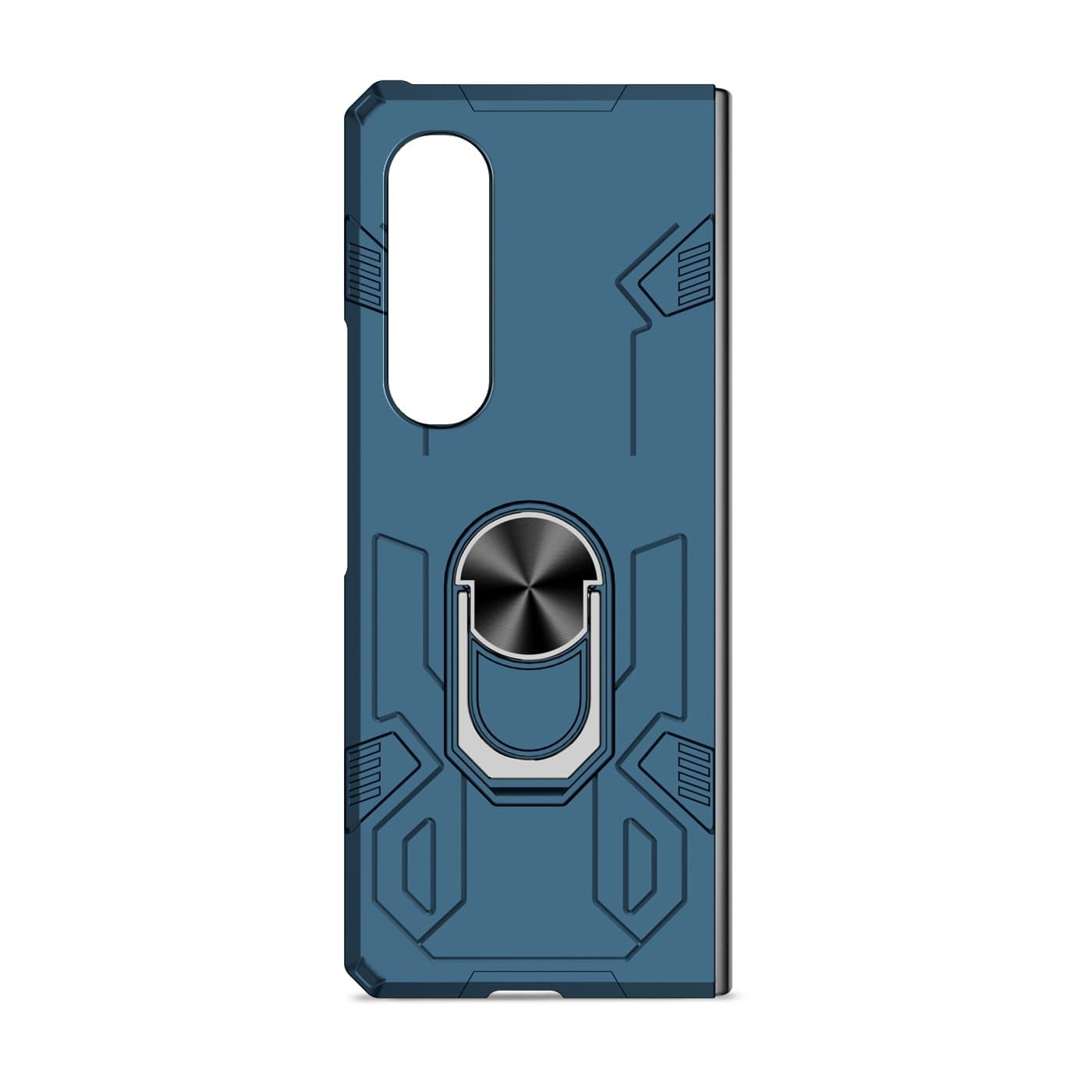 Husa spate pentru Samsung Galaxy Z Fold4 - Stand Case Albastru