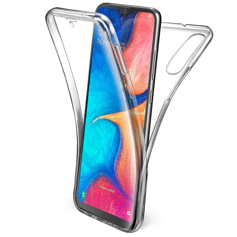 Husa pentru Samsung A7 2018 - Double Case Full Transparenta