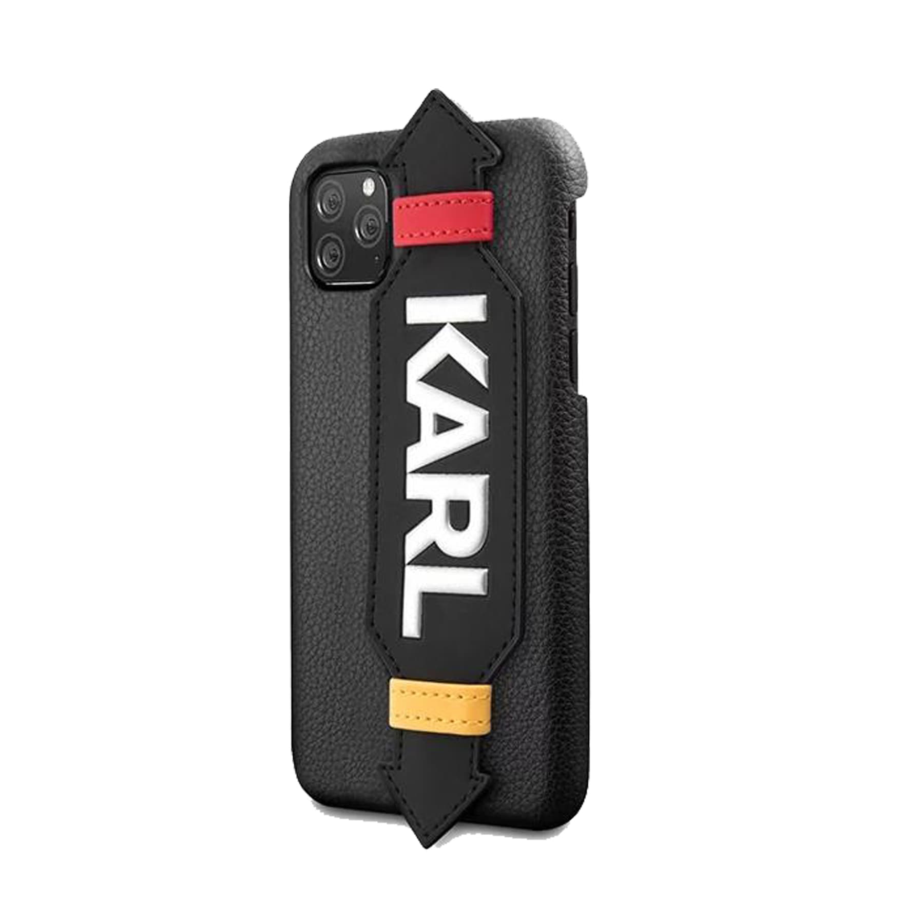 Husa spate pentru iPhone 11 Pro - Karl Lagerfeld Strap Cover Negru