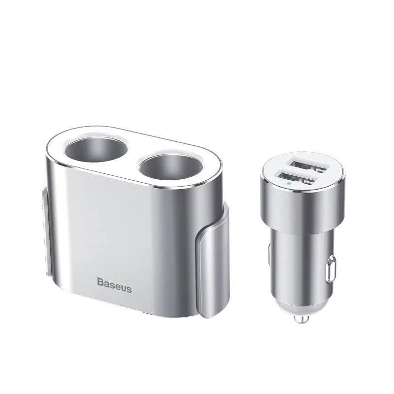Incarcator auto Baseus cu splitter bricheta 2 x USB