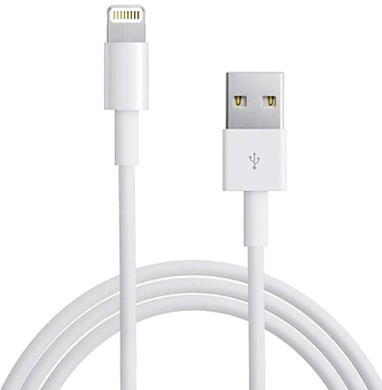 Cablu de date Lightning pentru iPhone - 1m - alb
